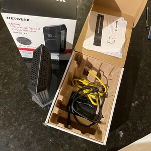 NETGEAR High-Speed Black Cable Modem